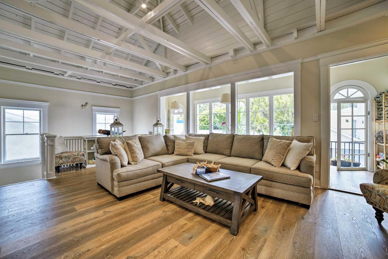 Charming Renovated Avalon Townhome, Walk To Beach! Exteriör bild